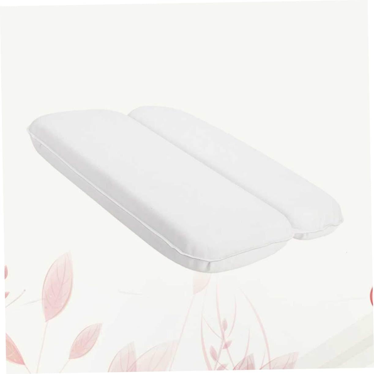 Almohada de Baño de PU Ventosa de Color Claro y Forma Cómoda
