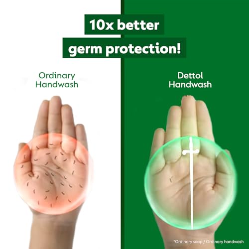 Image of Dettol Liquid Handwash Dispenser Bottle Pump (210ml, Buy 1 Get 1 Free)- Original Hand Wash | Germ Defence Formula | 10x Better Germ Protection