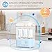 Bottle Sterilizer and Dryer, All-in-One Electric Steam Sterilizer Bottle Sanitizer for Baby Bottles, Pump Parts Accessories Newborn Essential (Blue)