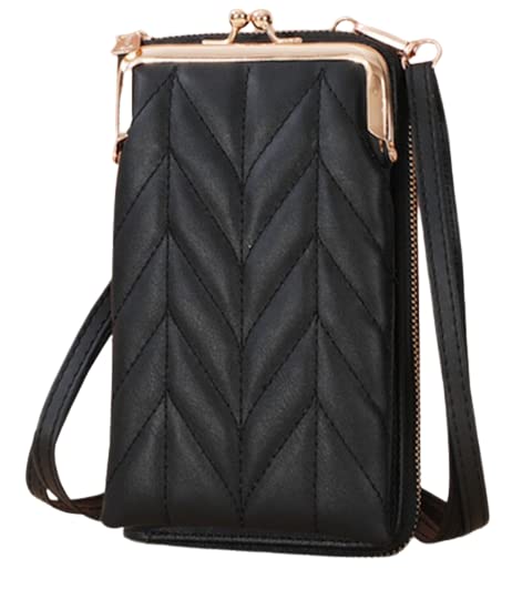 MOCA Girls Women’s wallet sling bag for with Mobile Cell Phone holder Pocket Wallet Hand Purse Clutch Crossbody Sling Bag with Mobile Phone wallet for Women Womens Girls