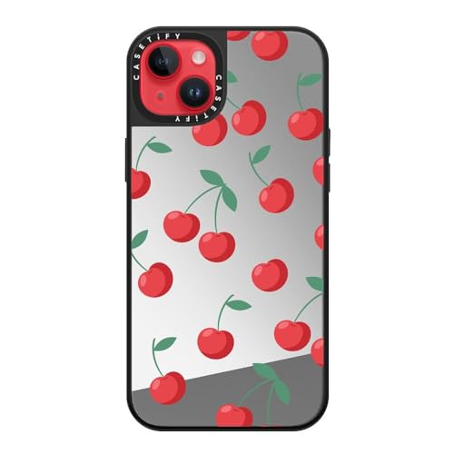 Coque miroir iPhone 14 Plus CASETiFY MagSafe cerises protection 1,5m - 6