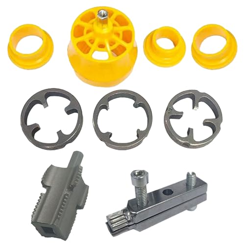 Lnhgh Rosca para Tubos de PVC - Set De Herramientas De Rosca De PVC | Juego De Cortador De Tubos Interior/Exterior Con Roscados, Herramientas Manuales De Plomería Reparación, Ajustable Para Tuberías