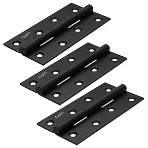LAPO Premium Stainless Steel Door Butt Hinges 4 inch x 14 Gauge | 2 mm Thickness Hinges, Soft Movement Hinges Joint & Links for Door Window Wardrobe Cabinets (4
