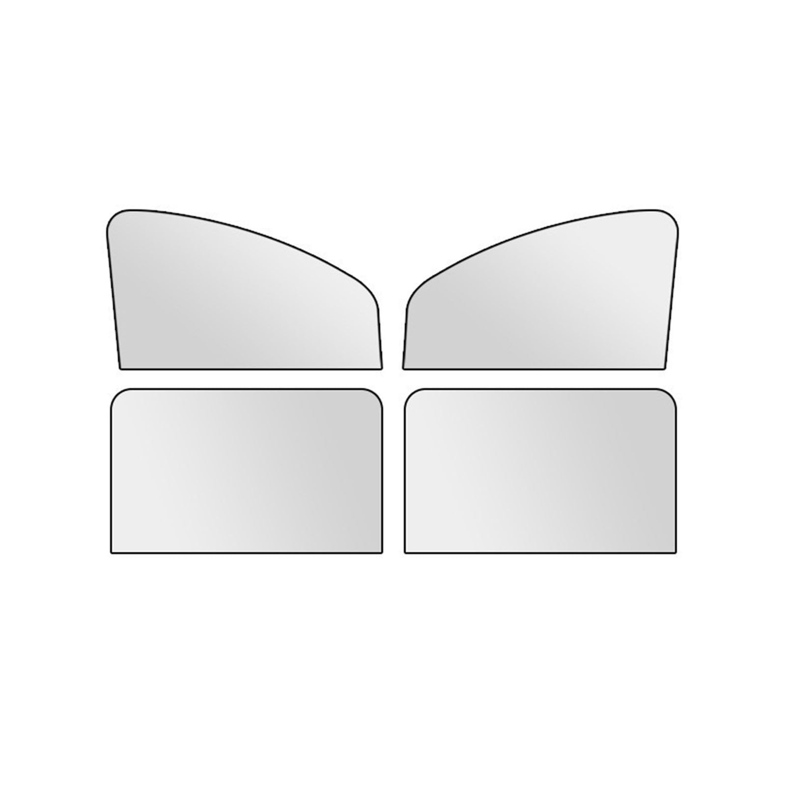 TVAMEFRTC car sunshade side window, for Mitsubishi Outlander 2022-2025 Privacy Protection, Blackout UV Protection, window blinds, magnetic sunshade