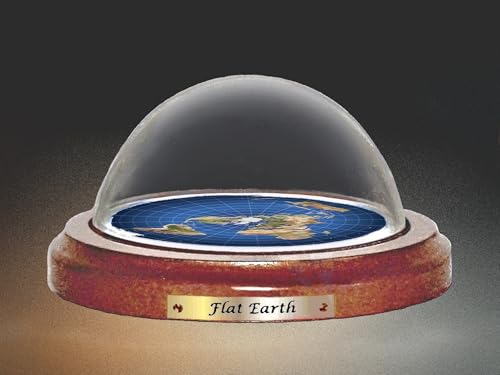 Flat Earth Map Dome Display Model