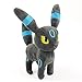 Anime Figure Shiny Umbreon Muñeca de peluche de peluche Animales de peluche Dark Elfkids Toys 32 cm