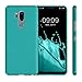 kwmobile Case Compatible with LG G7 ThinQ/Fit/One Case - Soft Slim Protective TPU Silicone Cover - Teal Matte