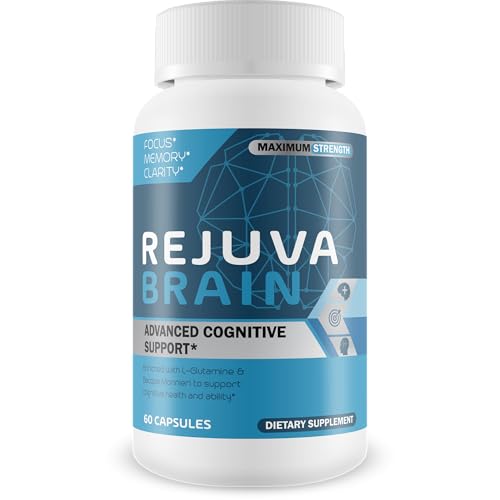 Rejuva Brain- Advanced Cognitive Support- Enriched w/L-Glutamine & Bacopa Monnieri to Support Cognitive Health and Ability Rejuva Brain- Advanced Cognitive Support- Enriched w/L-Glutamine & Bacopa Monnieri to Support Cognitive Health and Ability