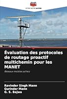 Évaluation des protocoles de routage proactif multichemin pour les MANET: Réseaux mobiles ad hoc (French Edition) 3330767057 Book Cover