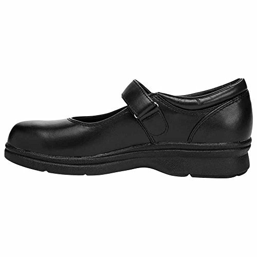 Propét womens Walker Medicare/Hcpcs Code A5500 Diabetic Shoe mary jane flats, Black, 7 US