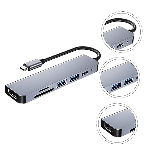 Concentrador de base USB C multifuncional con PD Fast Charging integrado 4