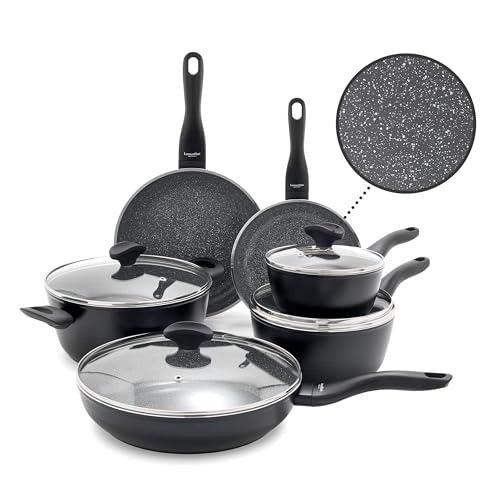 Lumenflon Rigoletto 10-Piece Ceramic Cookware Set