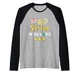 Best Sister In The World Cute Sibling Sisterhood Raglan Baseball Tee