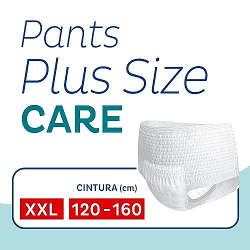 Tena Pants Plus Size Care, Roupa Íntima para Incontinência Urinária, XXL - 8 unidades