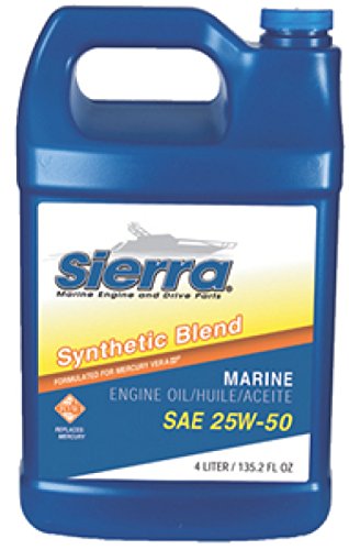Aceite motor semi-sintético 25W-50 Sierra 4 litros miniatura 1