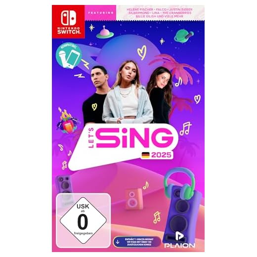 Let's Sing 2025 German Version (Nintendo Switch)