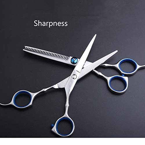 image for Lxf-xg Professional Hair Cutting Scissors, Hairdressers Scissors Set 6