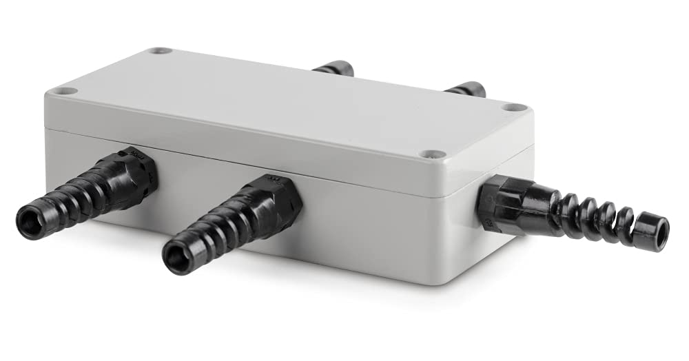 Junctionbox aluminium pour sécuriser l'éclairage de votre jardin et terrasse