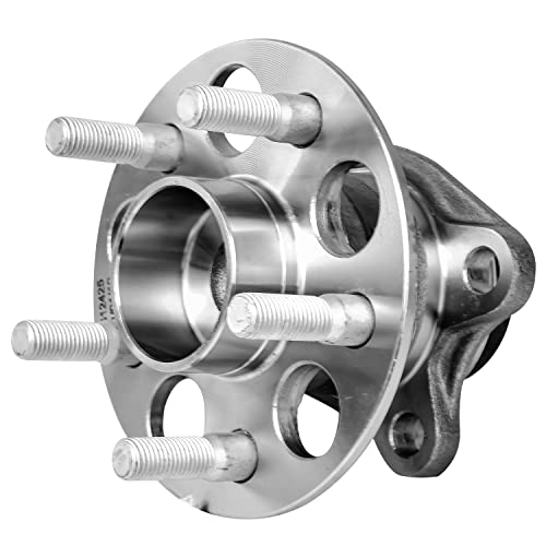 Image of Detroit Axle - Rear 2pc Wheel Bearing Hubs for 2008-2014 Scion xD, 2 Wheel Bearing and Hubs Assembly 2009 2010 2011 2012 2013 Replacement