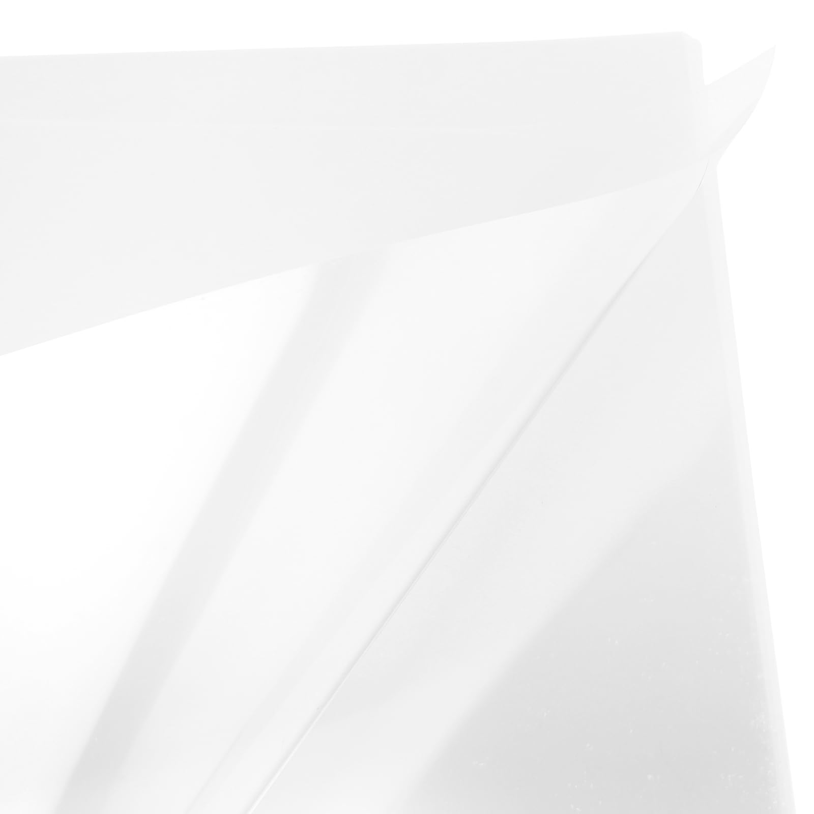 ZHluja Lot de 6 feuilles en plastique ABS noir - 0,2 cm d'épaisseur, 30