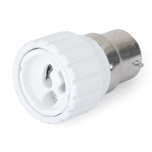 SECRET DESIRE SDR LED Halogen CFL Light Bulb Lamp Adapter B22-GU10 Bayonet Socket Converter