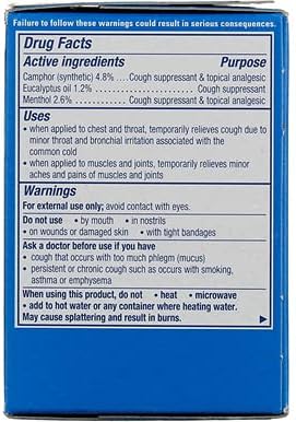 Vick's VapoRub Ointment 3.53 Oz Per Jar (1 Jars)