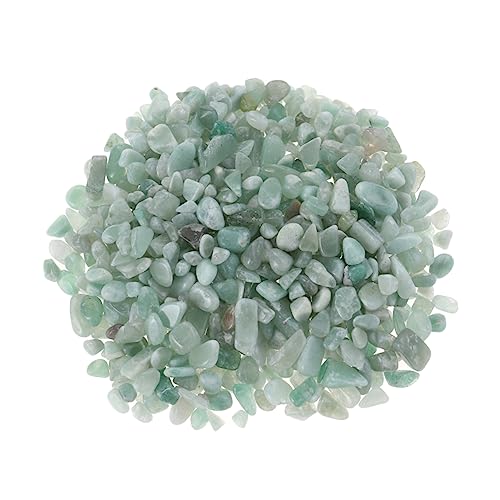 GRIRIW Elegant Aquarium Decor 100g River Rocks Polished Aventurine Stones Fish Tank Gravel
