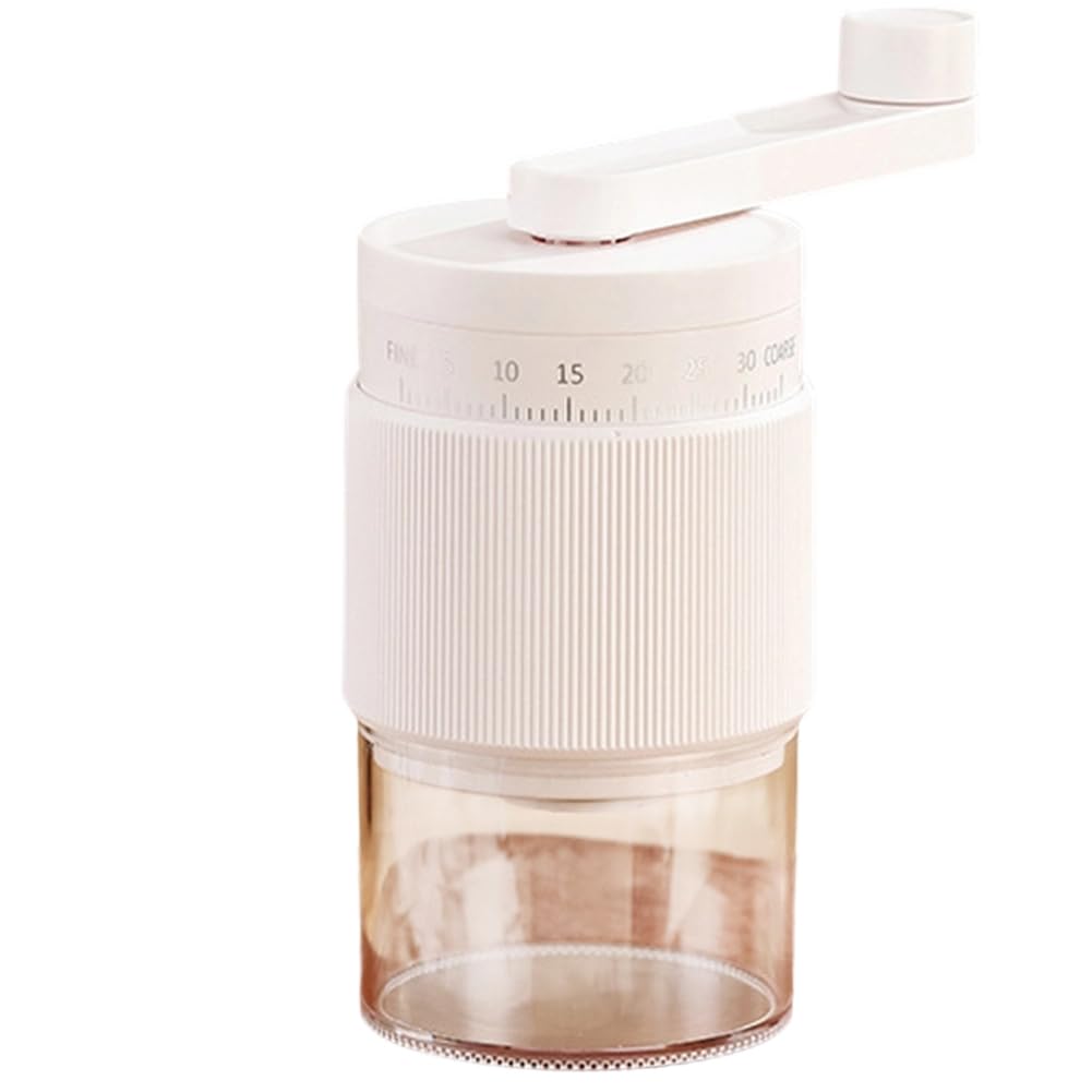 Hndhbfgrt Manual Coffee Grinder with 35 Adjustable Speeds, Portable Hand-Cranked, Suitable for Espresso.