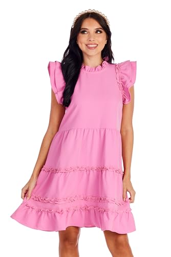 Image of Mud Pie Women's Mud Pie Women's Pope Ruffle Dress