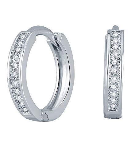 Silverwala 925 Sterling Silver Hoop Earrings for Women (B01C0CT1GE) Amazon Price History, Amazon Price Tracker