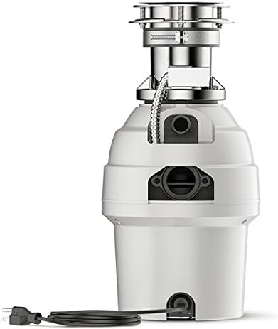 Waste King 9900TC Controlled Activation 3/4 HP Garbage Disposal with Safer Controlled Grinding, Power Cord Included