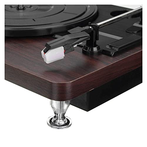 AURADO Tourne-disques rétro, am FM Radio Wood Color Record Retro Player 33RPM Portable Audio Gramophone Turntable Disc… - Les Beatles, Paul McCartney, John Lennon, RIngo Starr, George Harrison AURADO Tourne-disques rétro, am FM Radio Wood Color Record Retro Player 33RPM Portable Audio Gramophone Turntable Disc… – Image 7