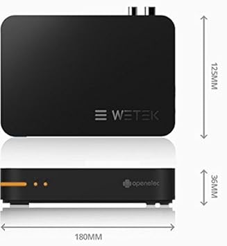 WETEK OpenELEC Box mit Tuner DVB-C/T/T2: Amazon.de: Computer \u0026 Zubehör