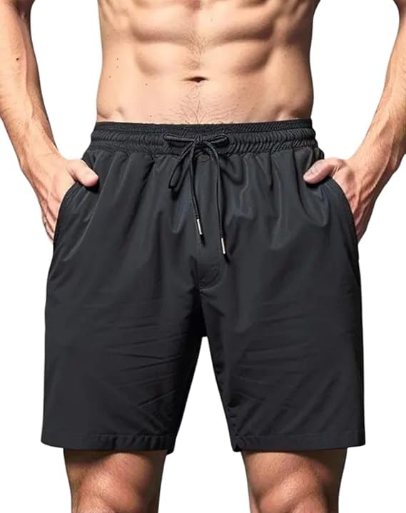 DRAXSTAR Shorts for Men's & Boy's | Boxer | Workout Training Gym | Regular Fit | Lightweight | Sports Shorts | Outdoor Athletic | Bermuda | Quick Dry | Breathable | Summer | Men & Boy Black-image-18