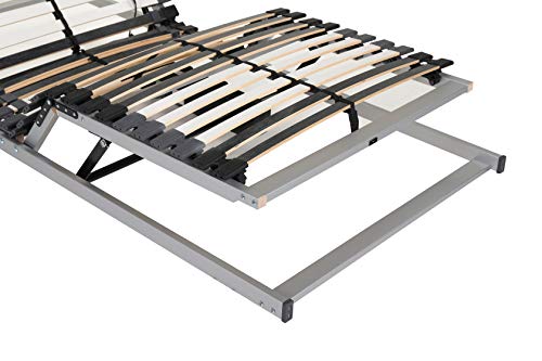 BeCo Lattenrost, Luxus E-Move, elektrischer Lattenrost, 100 x 200 cm, 28 Federholzleisten, komplett montiert, Kopf-und Fußteil verstellbar, TÜV geprüft, Made in Germany – Bild 8