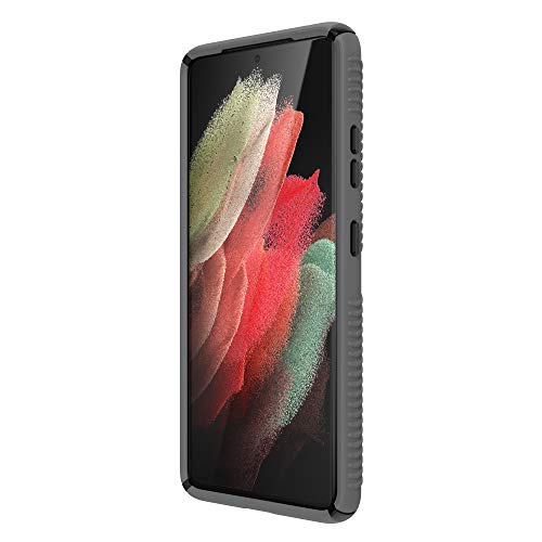 Speck Products Presidio2 Grip Samsung Galaxy S21 Ultra 5G, Graphite Grey/Black/Bold Red - image 6