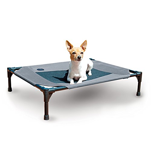 K&H Pet | Originale Lettino sollevato per Cani e Gatti Original Pet COT Elevated Pet Bed | Medium