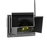 Puccy Privacy Screen Protector Film, compatible with Elvid SkyVision WCM-758G 7' Anti Spy TPU Guard...