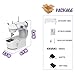 KPCB Sewing Machine for Beginners 12 Stitches with Reverse Stitch… (Small, Purple)