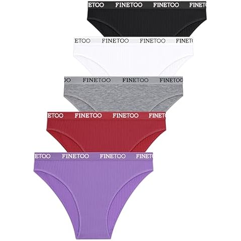 Culottes FINETOO Arc-en-Ciel Lot de 5 Cover