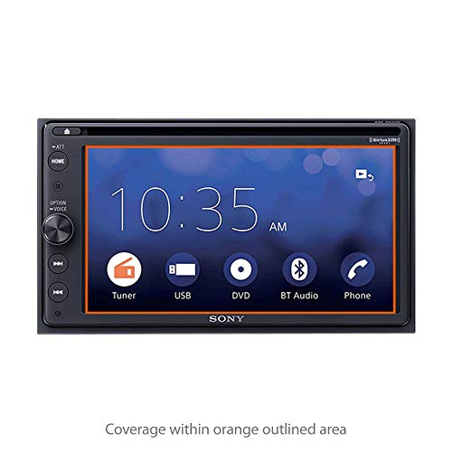 Protector de pantalla Sony XAV-AX200 BoxWave acabado mate alta resistencia 3