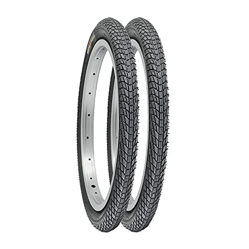 BERGMEILE | 2X 16 Zoll Fahrradreifen (47-305) | 16 x 1.75 Reifen | Ruhiger...