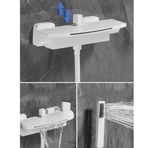 Robinet de bain cascade à grand débit avec douchette dynamique - 6