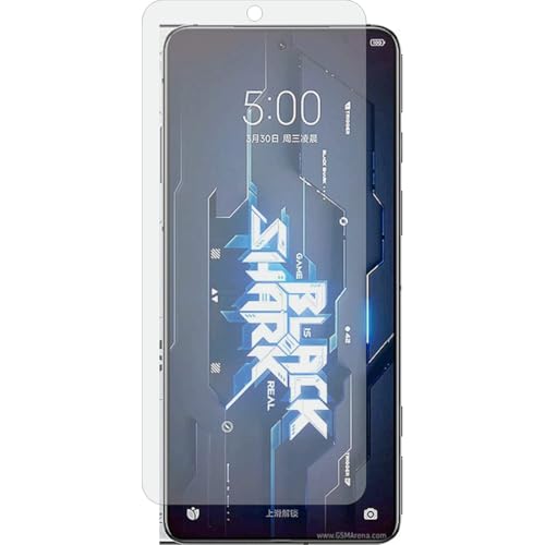 Image of Embed HD-Clear Screen Guard for Xiaomi Black Shark 5 Pro - Harder or Durable Plastic & More Impact-Resistant Than Glass, with Free Installation Kit