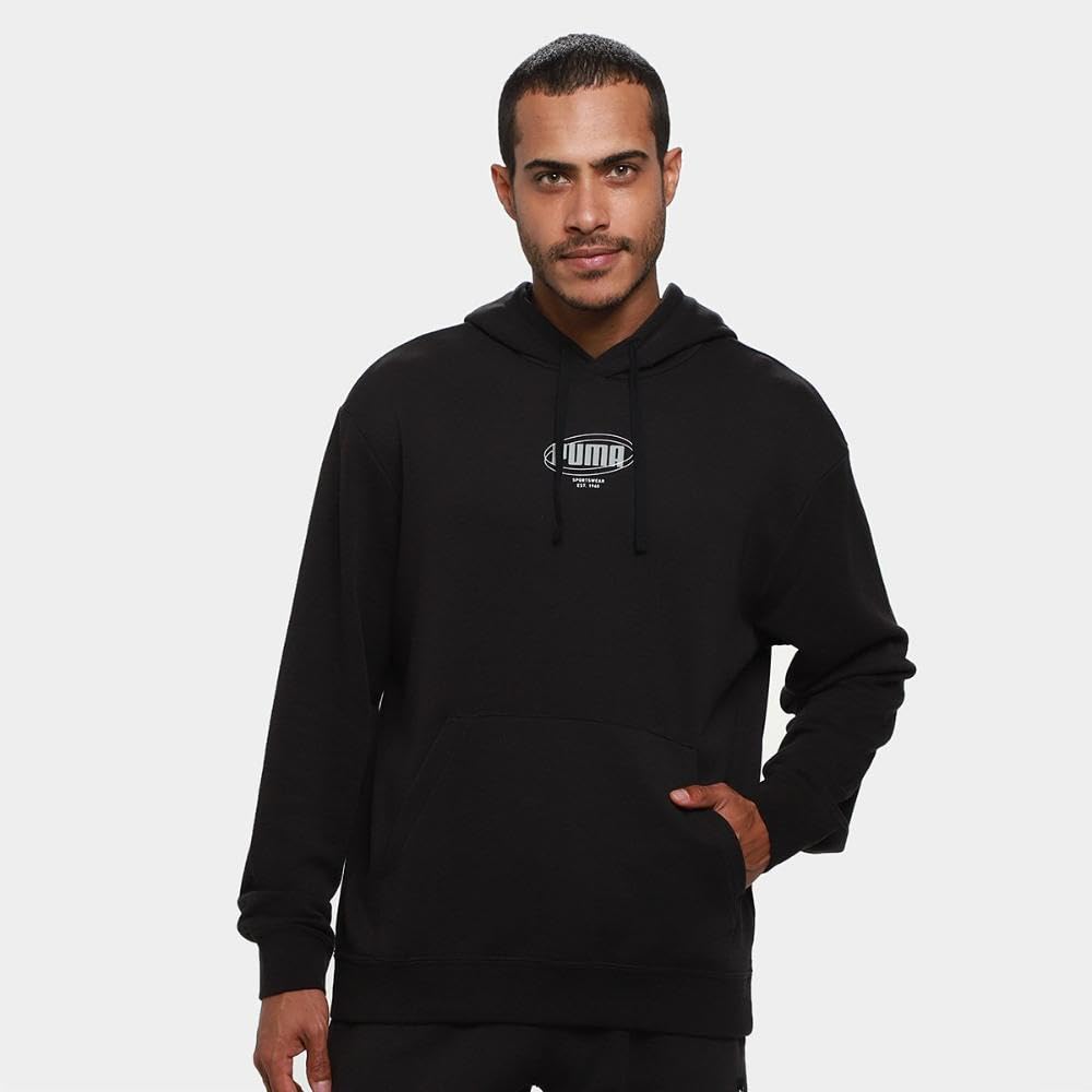 PUMA Ess Logo Lab Story 1 Hoodie TR Felpe con Cappuccio Uomo (Pacco da 1)