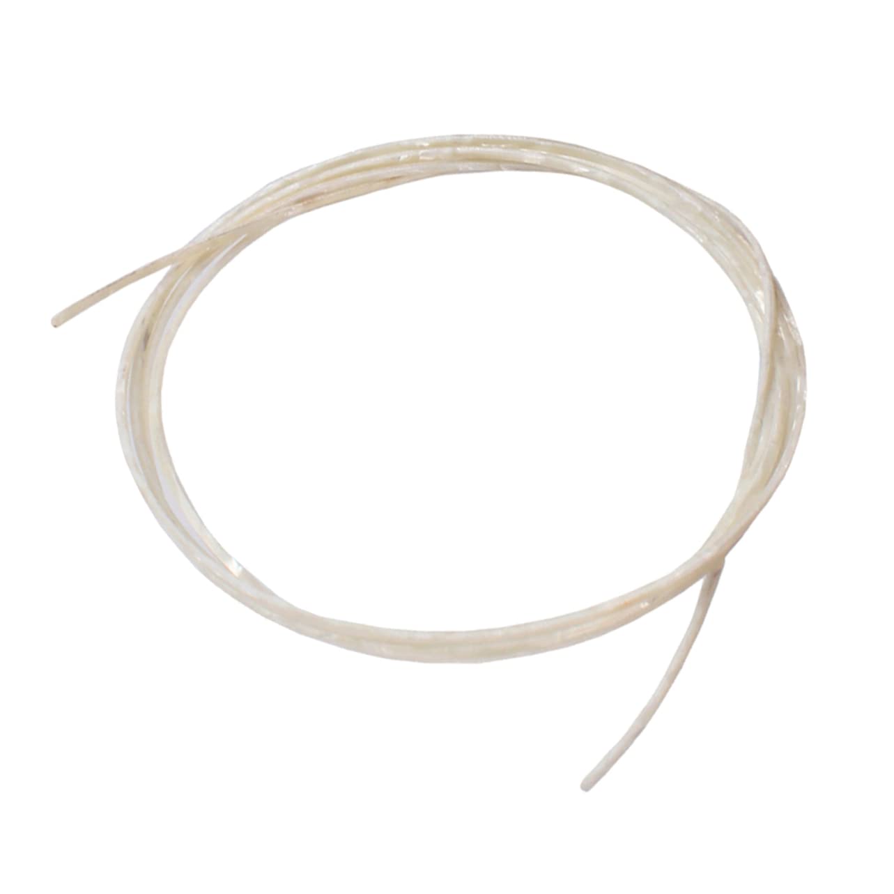 ibasenice Replace Your Old Guitar Binding White Guitar Trim Strips 2pcs 1650 * 2 * 1.5mm for