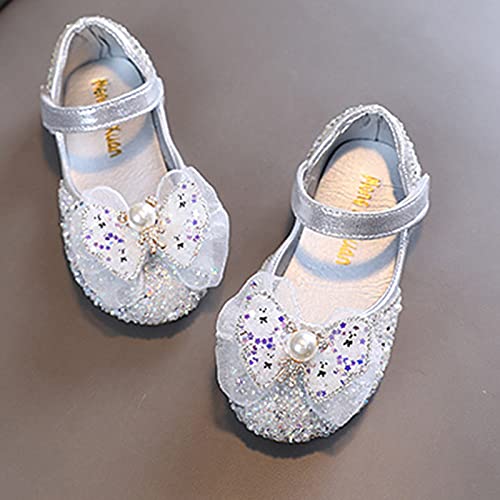 Toddler Girls Bowknot Princess Shoes Fashion Autumn Casual Shoes Dance Performance Shoes Wedding Dress Shoes3