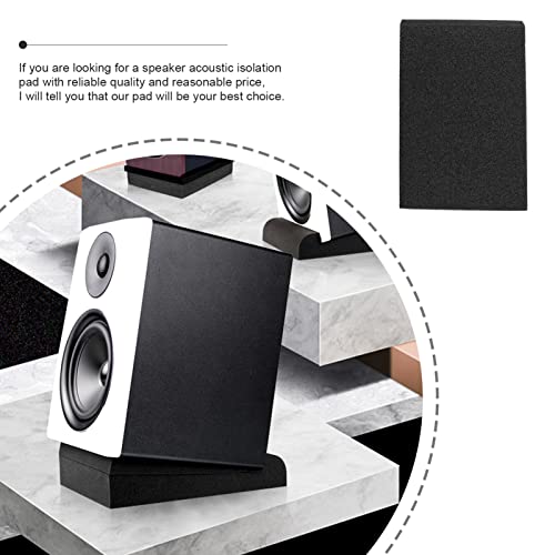 TOYANDONA 1set Almohadillas de Aislamiento Acústico para Parlantes Almohadilla Aislante de Sonido para Reducción de Ruido Color Negro miniatura 7