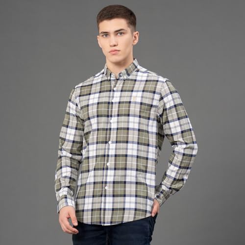 Image of Red Tape Men's Cotton Regular Fit Shirt