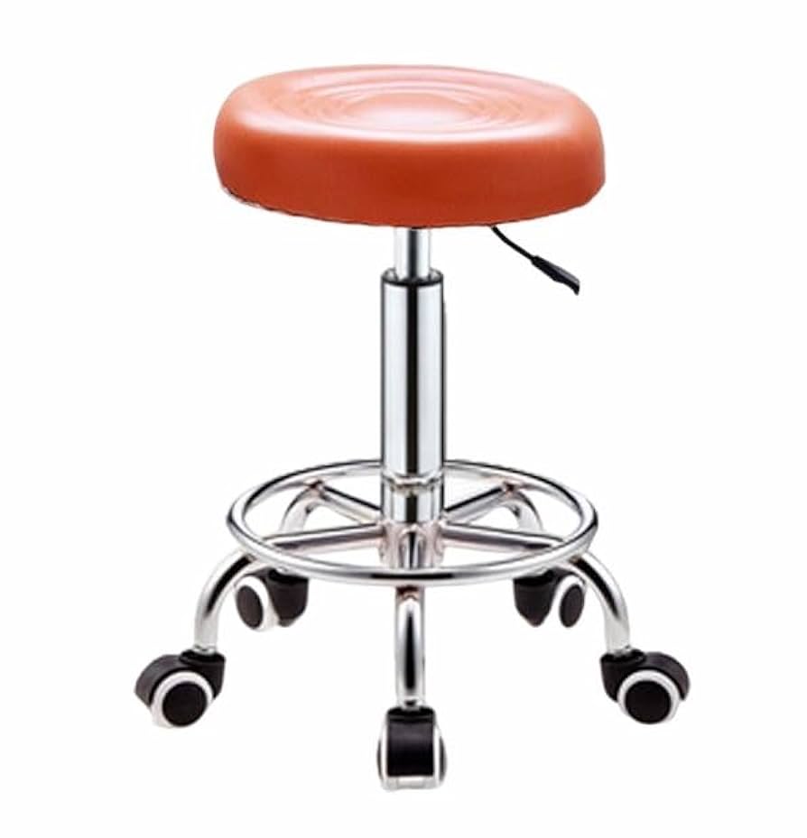 Amazon｜スツール キャスター付き 丸椅子 昇降式 高さ調節可能